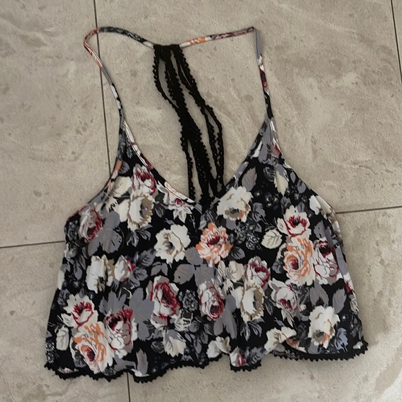 Floral crop top - Picture 2 of 5